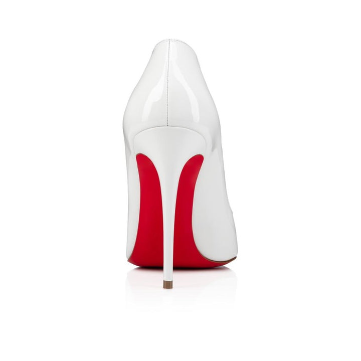 CHRISTIAN LOUBOUTIN HOT CHICK PATENT LEATHER 100 PUMPS