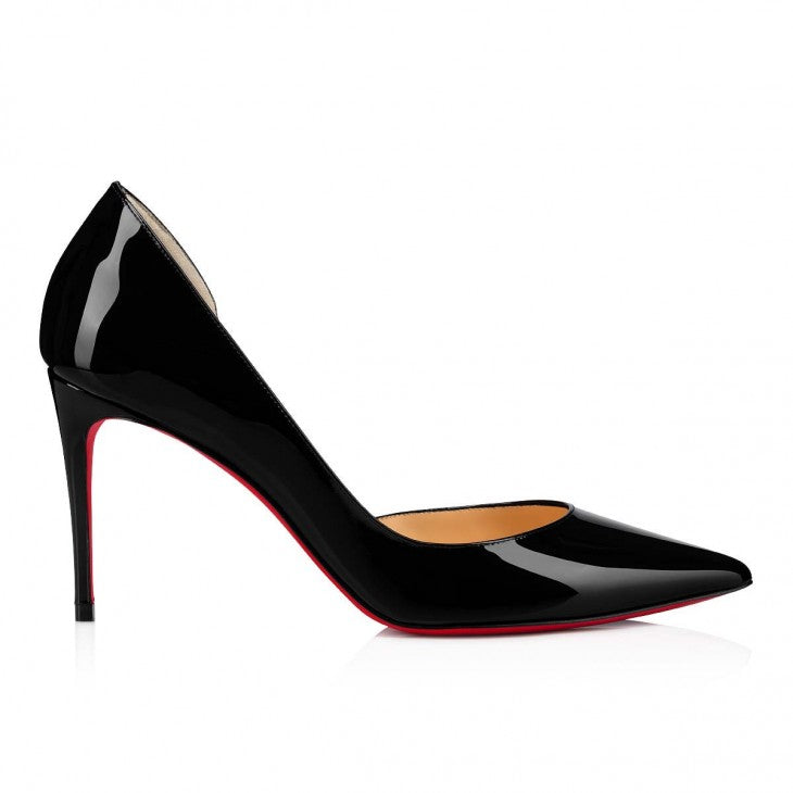 CHRISTIAN LOUBOUTIN IRIZA PATENT CALF LEATHER PUMPS