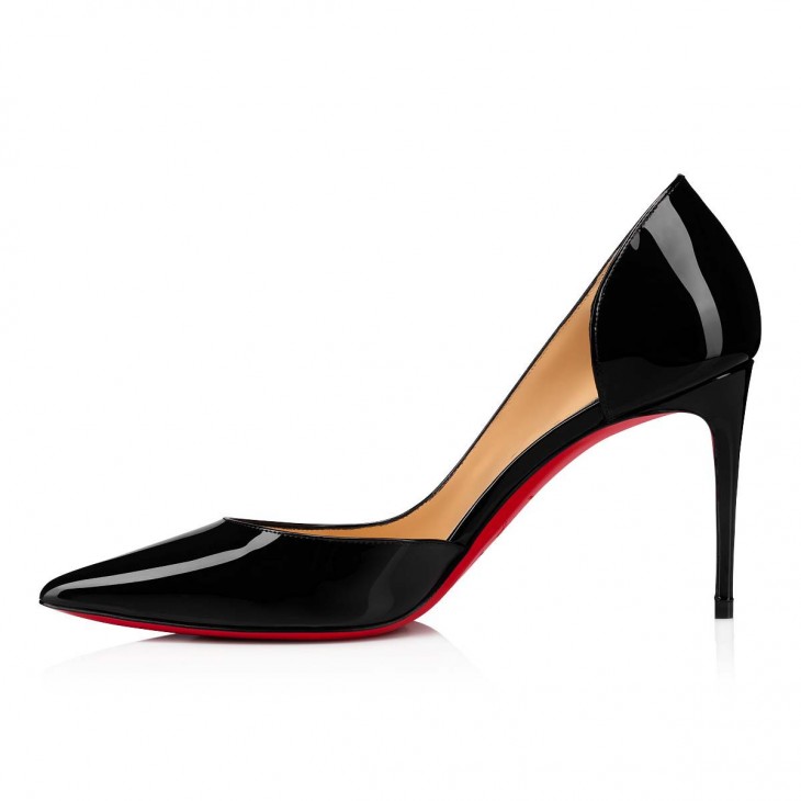 CHRISTIAN LOUBOUTIN IRIZA PATENT CALF LEATHER PUMPS