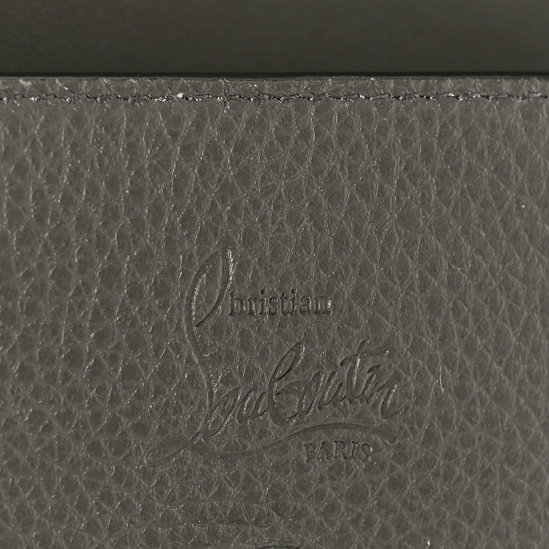CHRISTIAN LOUBOUTIN PALOMA LOUBINTHESKY LEATHER WALLET ON A CHAIN