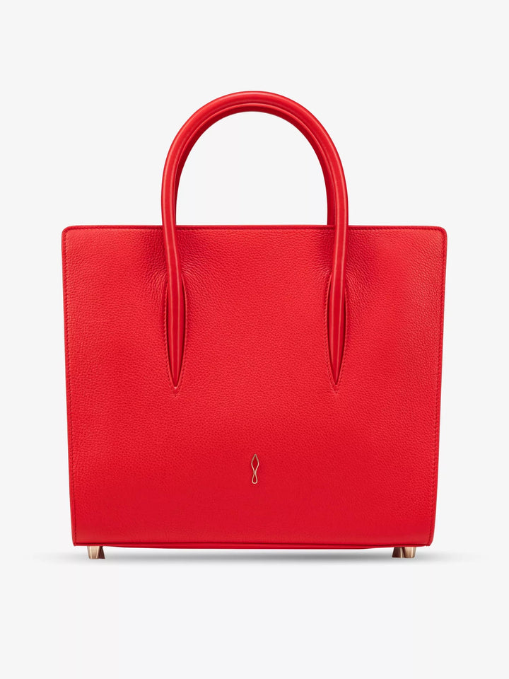 CHRISTIAN LOUBOUTIN PALOMA MEDIUM LEATHER TOP HANDLE BAG