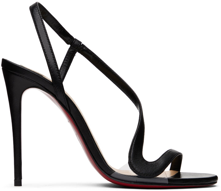 CHRISTIAN LOUBOUTIN ROSALIE 100 LEATHER SANDALS