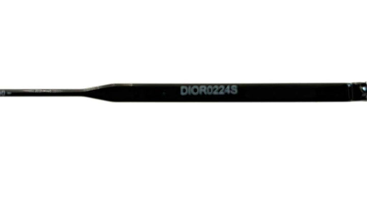 CHRISTIAN DIOR 0224S BLACK PILOT SUNGLASSES