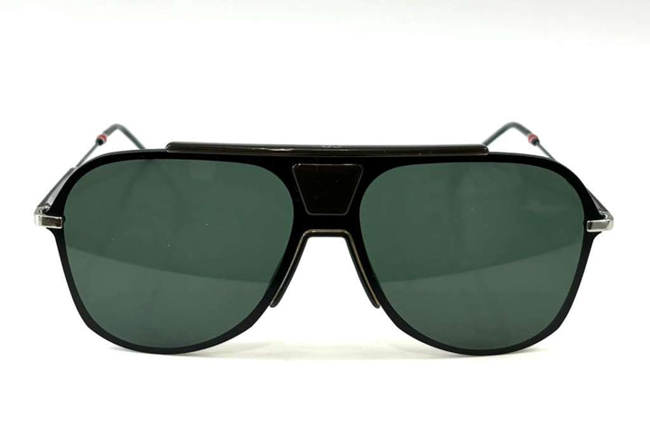 CHRISTIAN DIOR 0224S BLACK PILOT SUNGLASSES