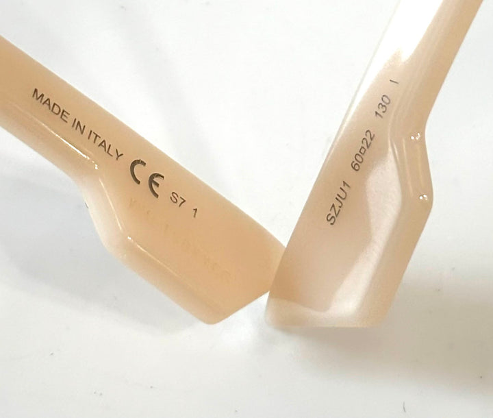 CHRISTIAN DIOR ACETATE DIORSO LIGHT 1 SHIELD SUNGLASSES