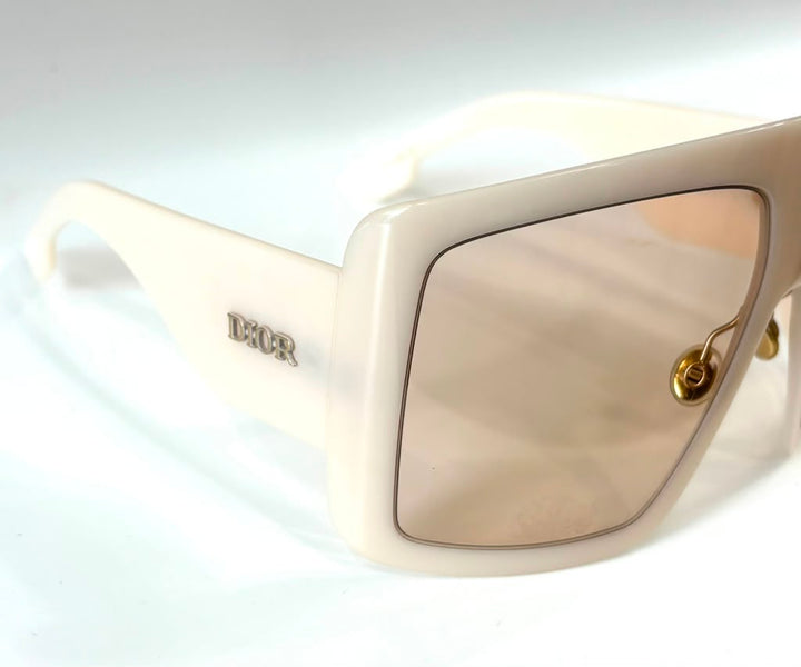 CHRISTIAN DIOR ACETATE DIORSO LIGHT 1 SHIELD SUNGLASSES