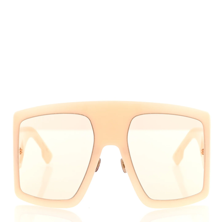 CHRISTIAN DIOR ACETATE DIORSO LIGHT 1 SHIELD SUNGLASSES