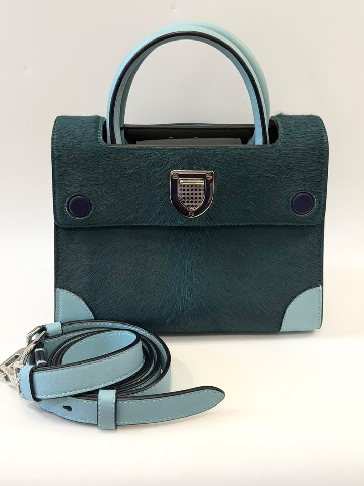 CHRISTIAN DIOR CALFSKIN MINI DIOREVER HANDBAG