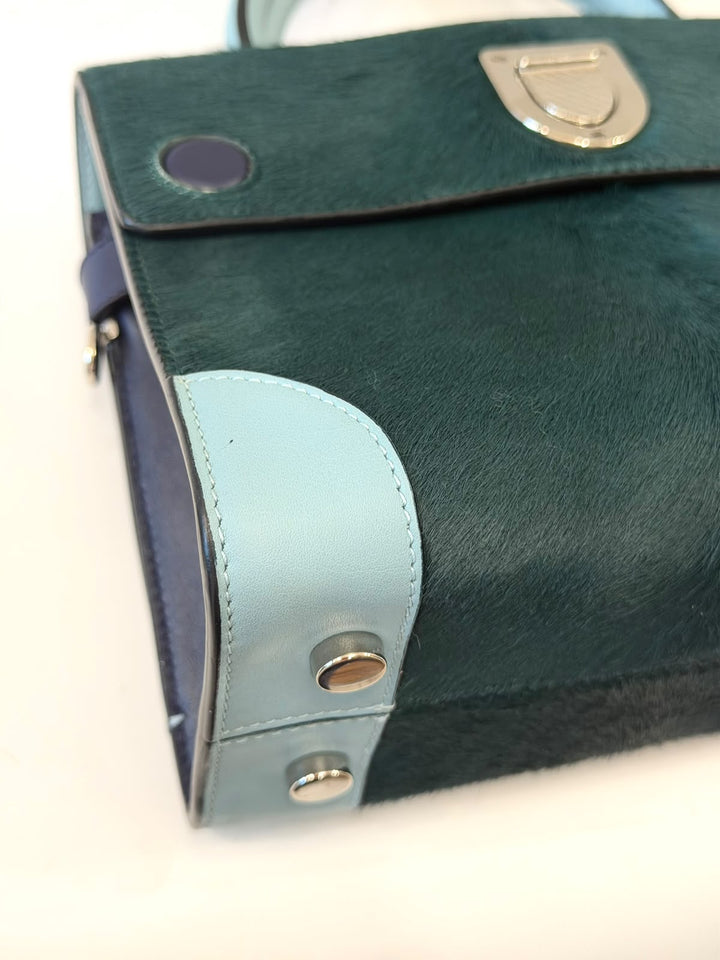 CHRISTIAN DIOR CALFSKIN MINI DIOREVER HANDBAG