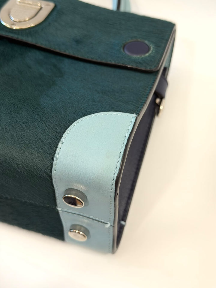 CHRISTIAN DIOR CALFSKIN MINI DIOREVER HANDBAG