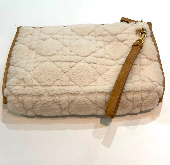 CHRISTIAN DIOR CARO LARGE D-EVERY POUCH WRISTLET
