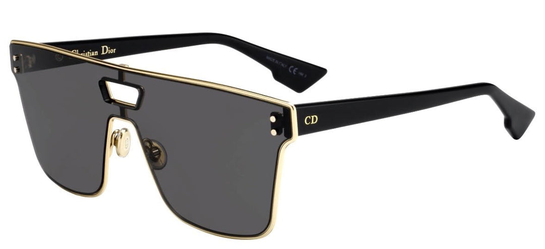 CHRISTIAN DIOR DIORIZON1 MIRRORED SHIELD SUNGLASSES