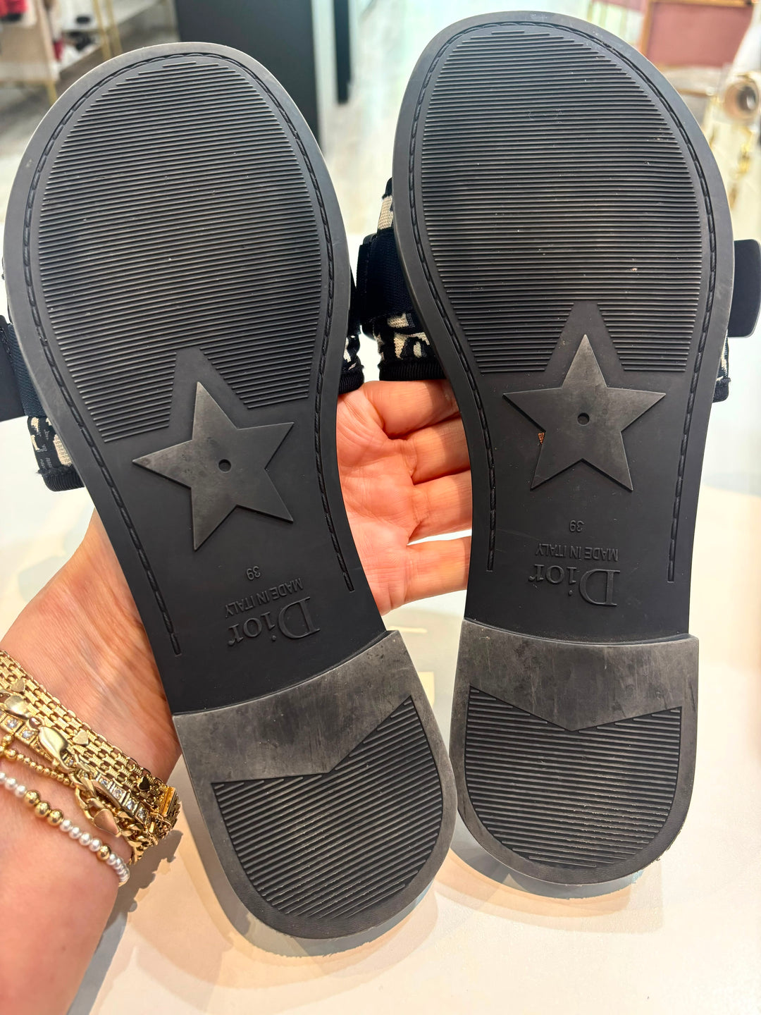 CHRISTIAN DIOR DIO(R)EVOLUTION DIOR OBLIQUE MULES