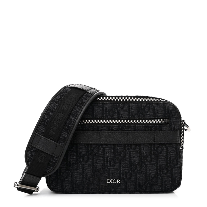 CHRISTIAN DIOR HOMME OBLIQUE SAFARI MESSENGER BAG
