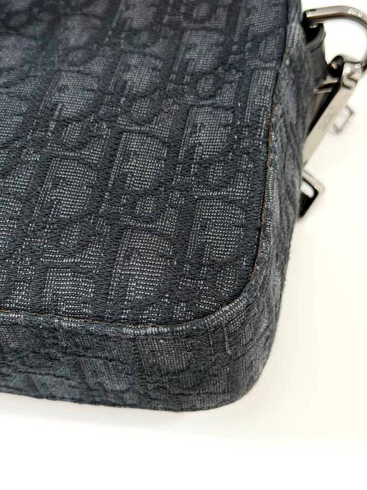 CHRISTIAN DIOR HOMME OBLIQUE SAFARI MESSENGER BAG