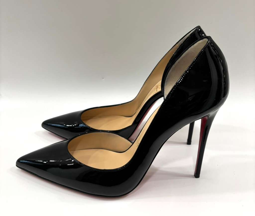 CHRISTIAN LOUBOUTIN 100MM IRIZIA PATENT PUMPS