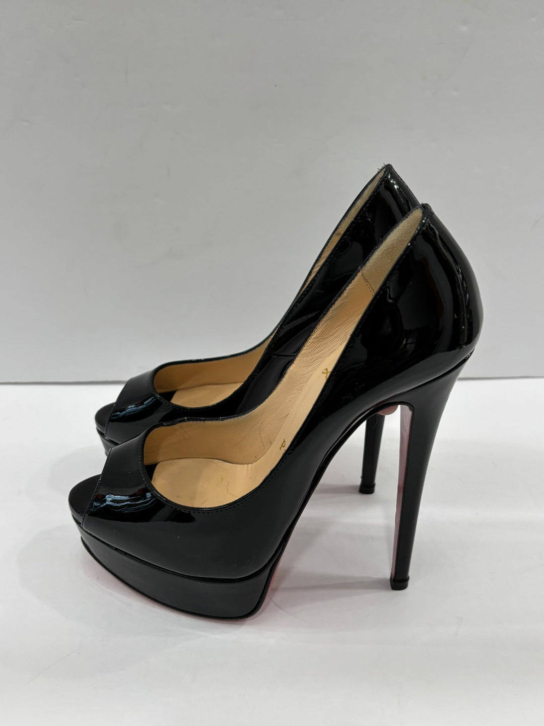 CHRISTIAN LOUBOUTIN 140MM LADY PEEP PUMPS