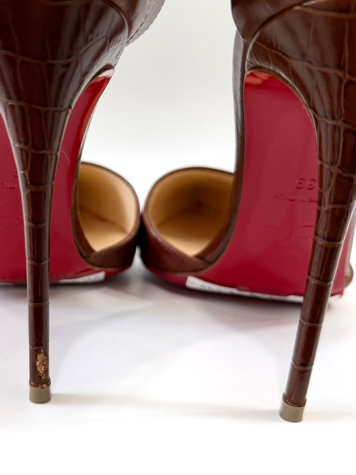 CHRISTIAN LOUBOUTIN ANIMAL PRINT PUMPS