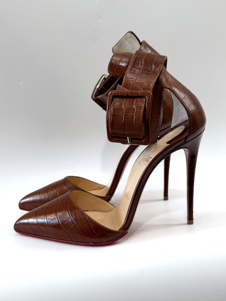 CHRISTIAN LOUBOUTIN ANIMAL PRINT PUMPS