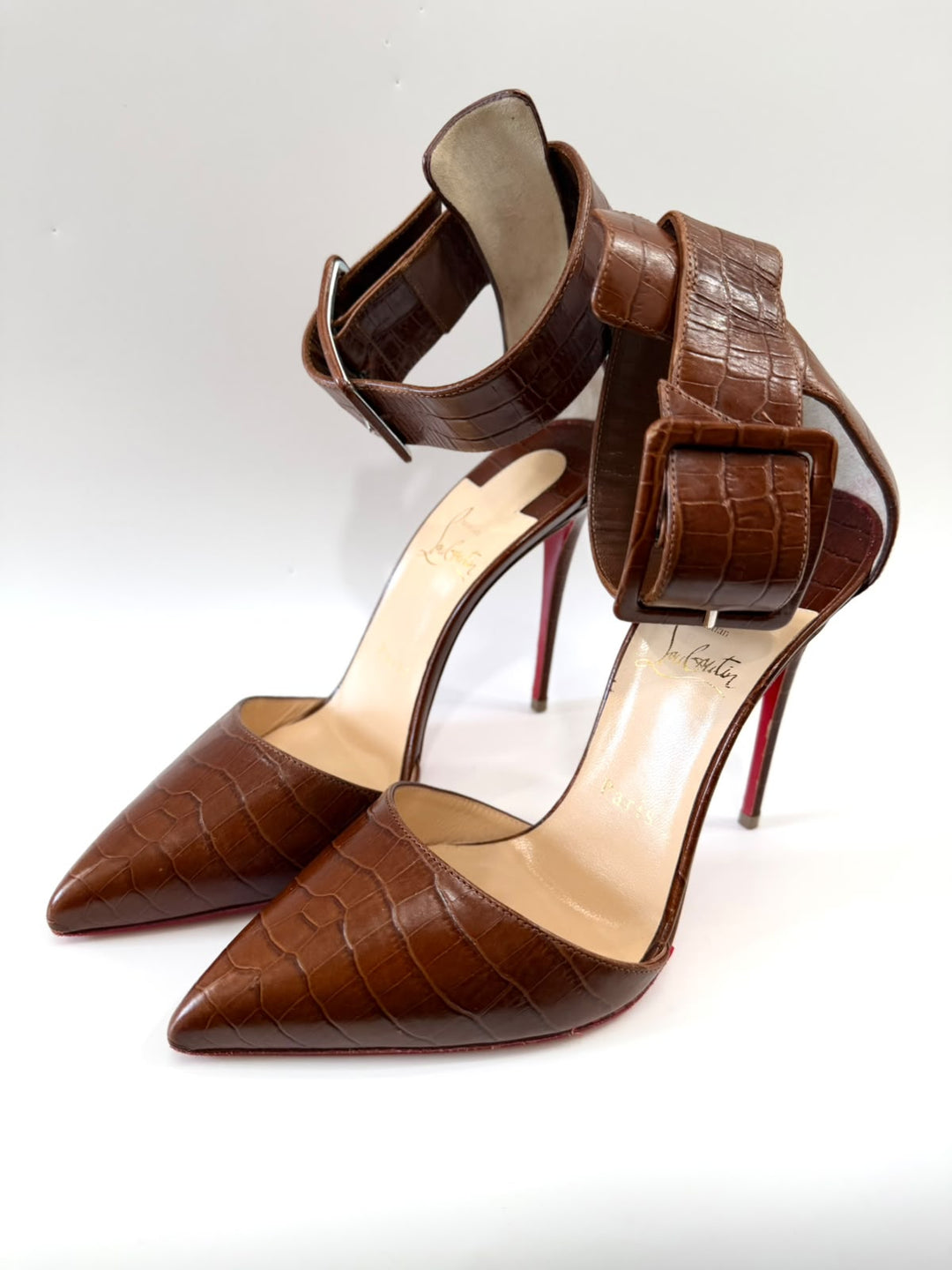 CHRISTIAN LOUBOUTIN ANIMAL PRINT PUMPS