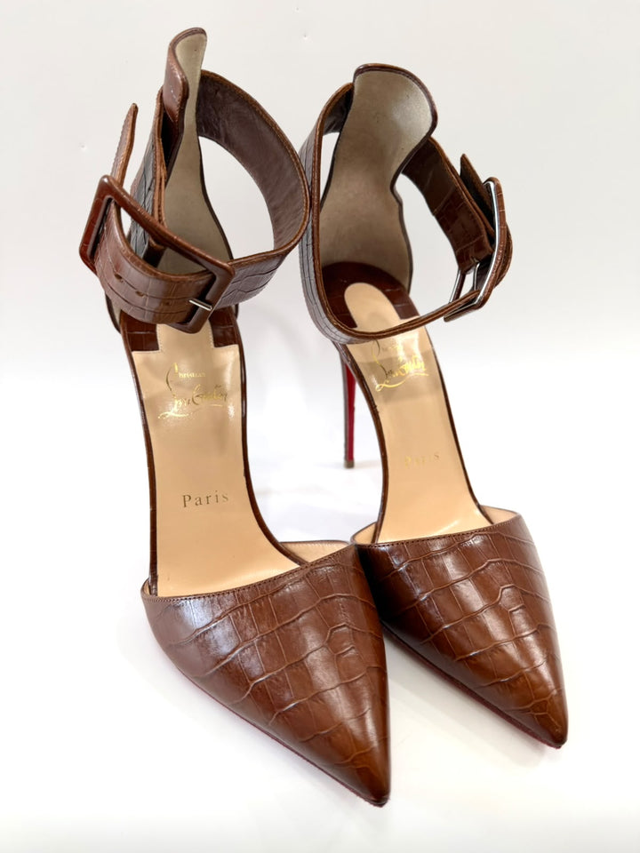 CHRISTIAN LOUBOUTIN ANIMAL PRINT PUMPS