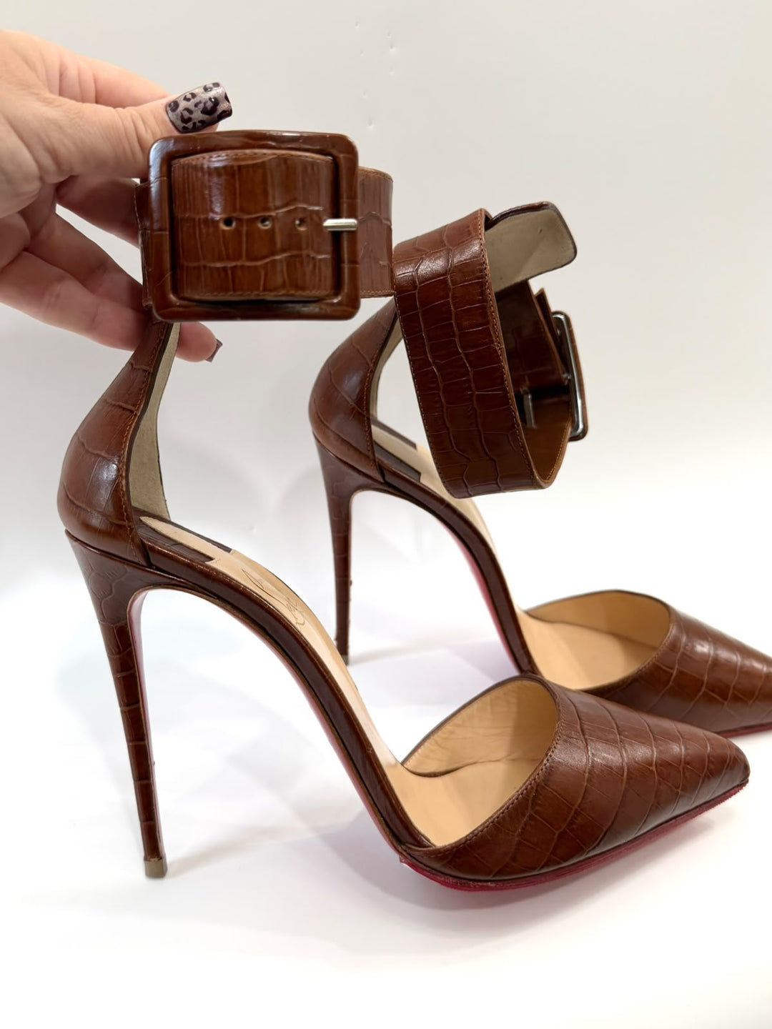 CHRISTIAN LOUBOUTIN ANIMAL PRINT PUMPS