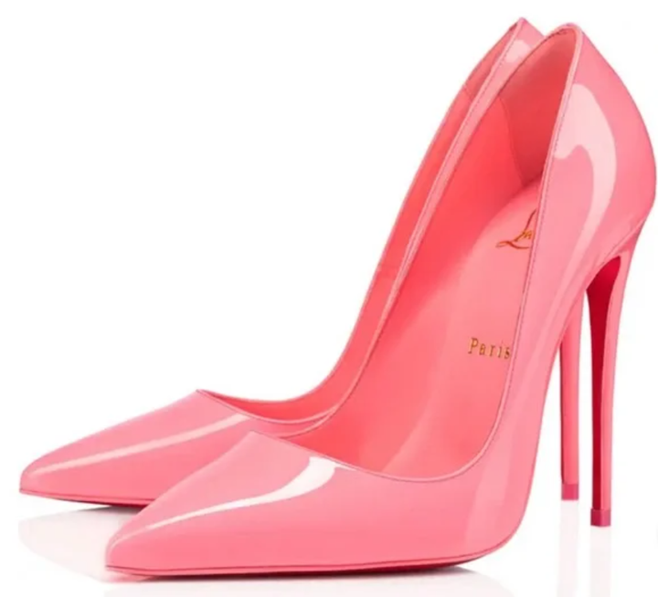 CHRISTIAN LOUBOUTIN SO KATE 100 PATENT LEATHER PUMPS