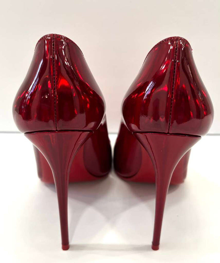 CHRISTIAN LOUBOUTIN SO KATE PATENT LEATHER HEELS