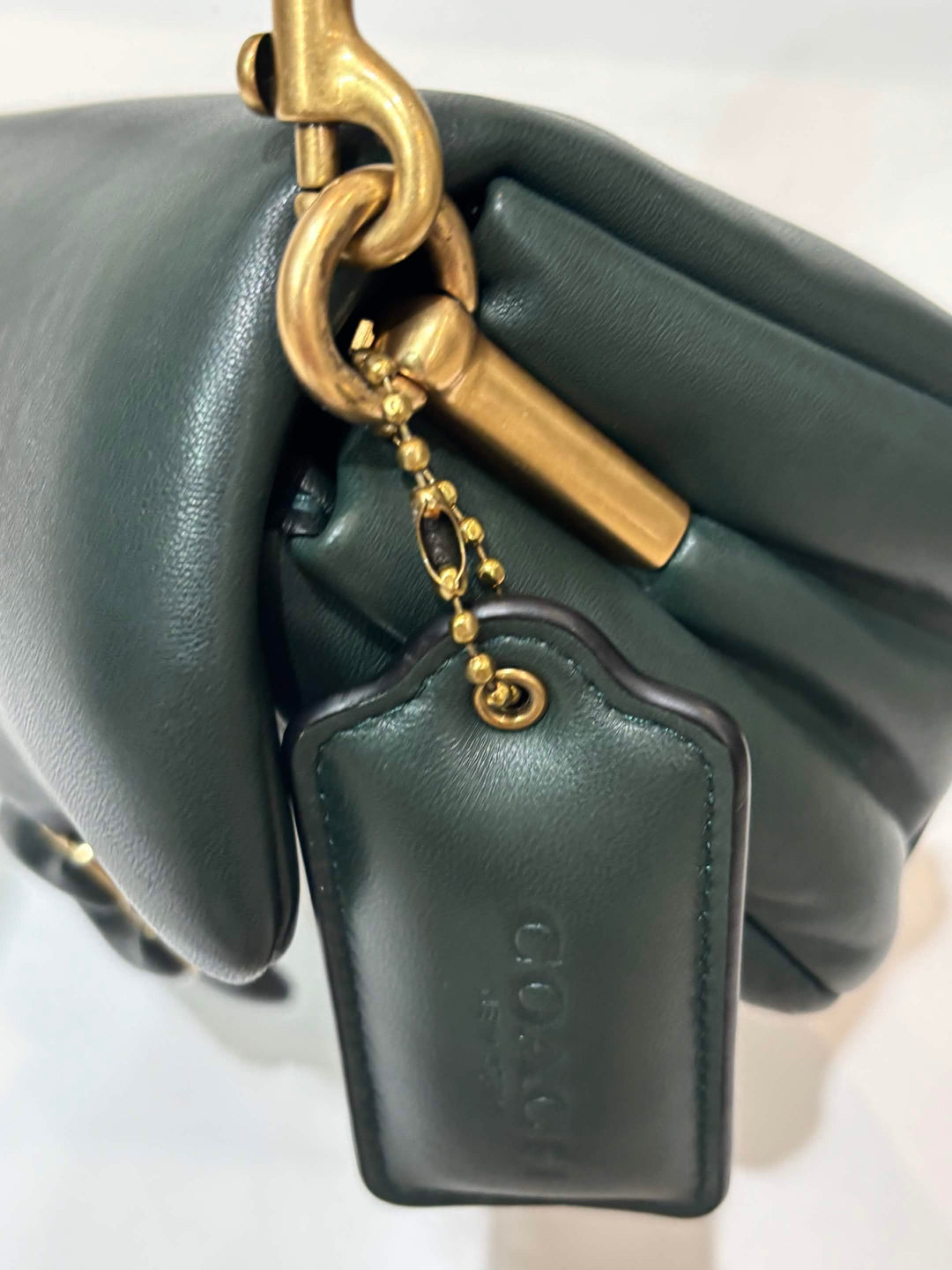 COACH PILLOW TABBY 18 CALFSKIN LEATHER SHOULDER BAG