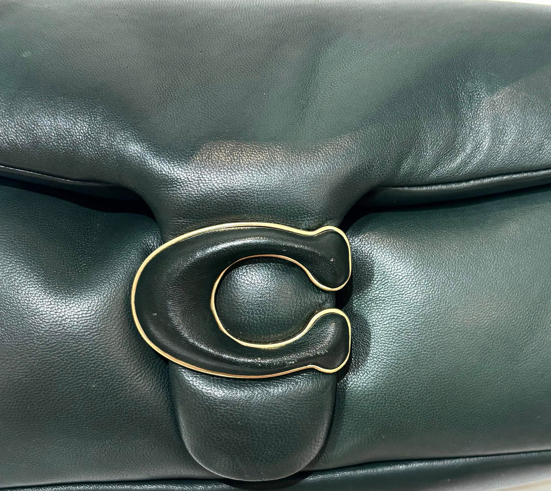 COACH PILLOW TABBY 18 CALFSKIN LEATHER SHOULDER BAG