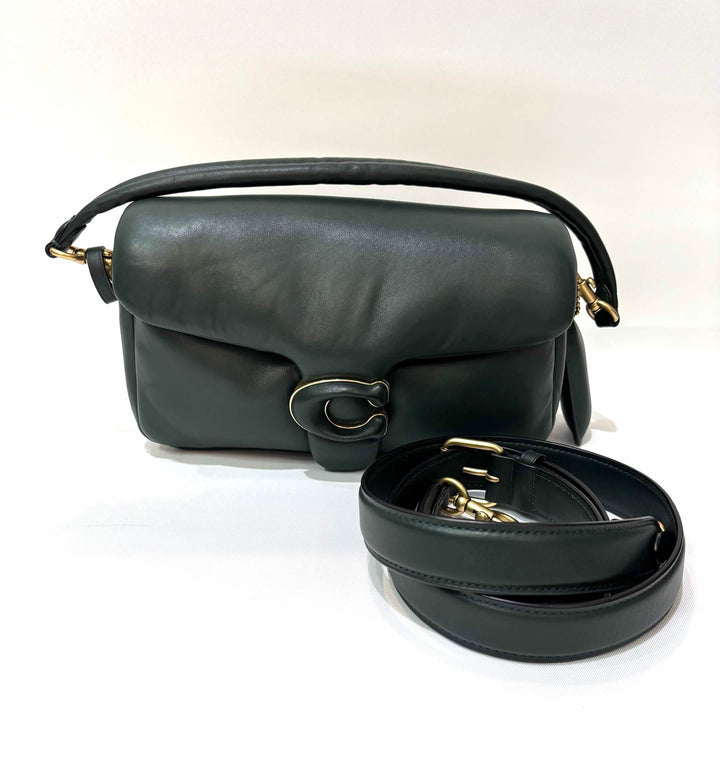 COACH PILLOW TABBY 18 CALFSKIN LEATHER SHOULDER BAG