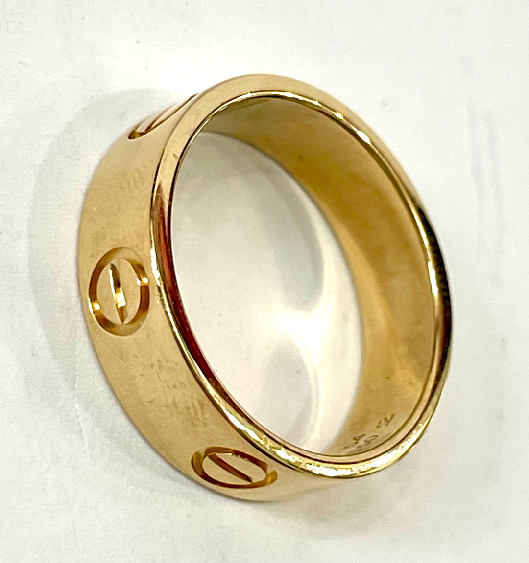 CARTIER 18K GOLD LOVE RING