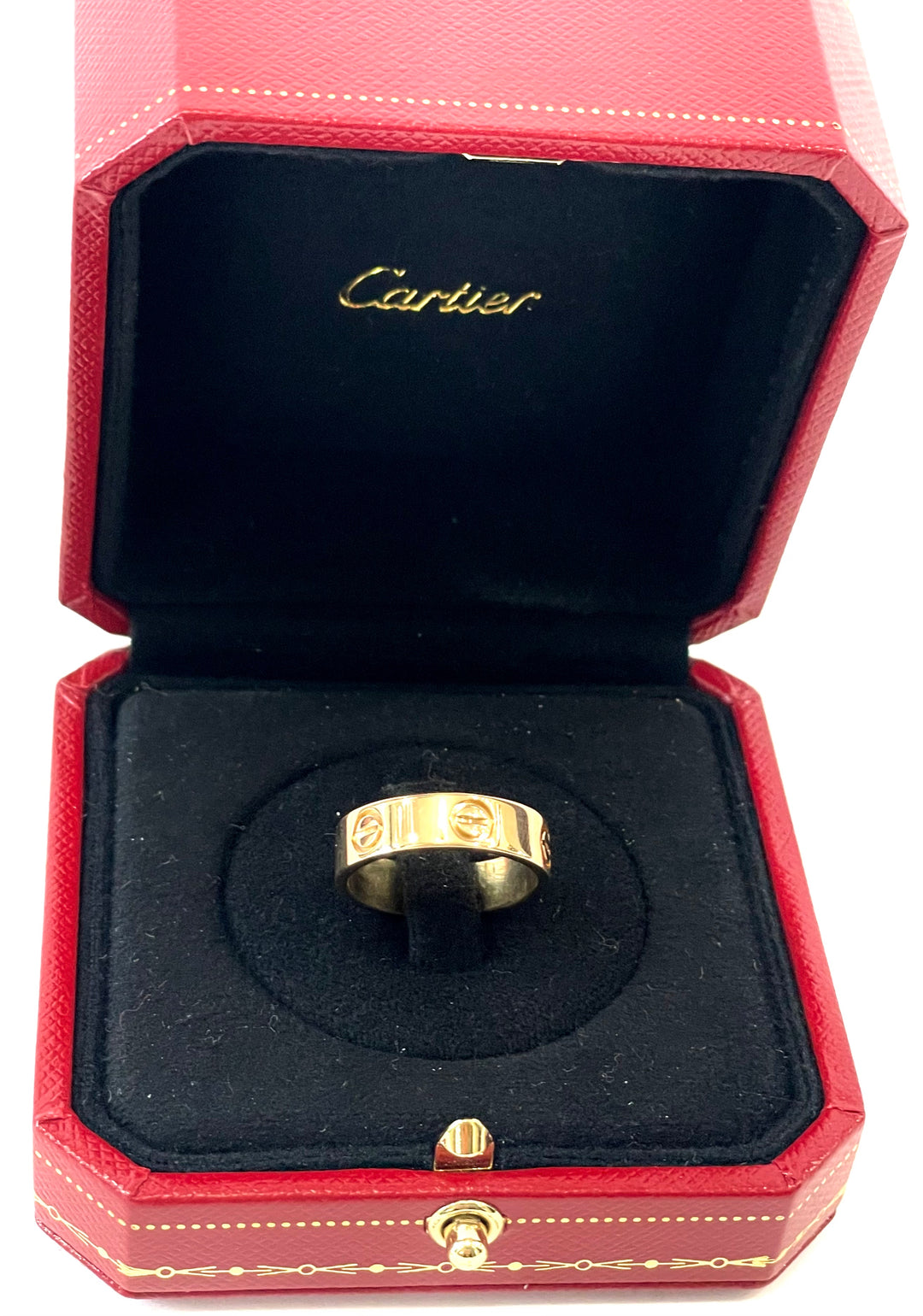 CARTIER 18K GOLD LOVE RING