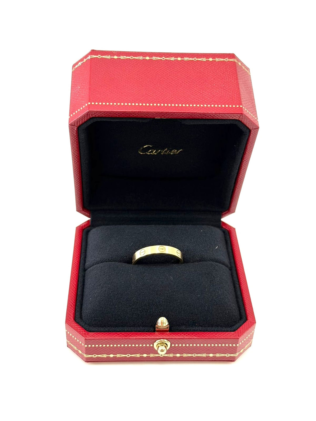 CARTIER 18K YELLOW GOLD SMALL MODEL LOVE RING