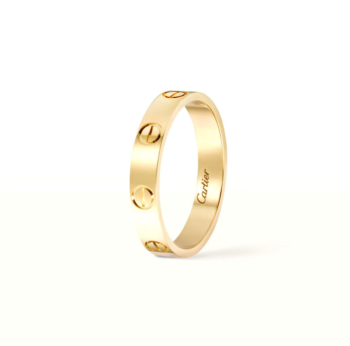CARTIER 18K YELLOW GOLD SMALL MODEL LOVE RING