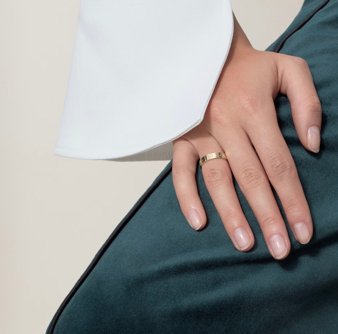 CARTIER 18K YELLOW GOLD SMALL MODEL LOVE RING