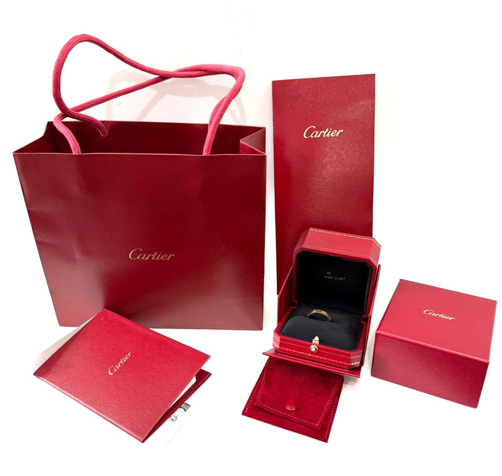 CARTIER 18K YELLOW GOLD SMALL MODEL LOVE RING