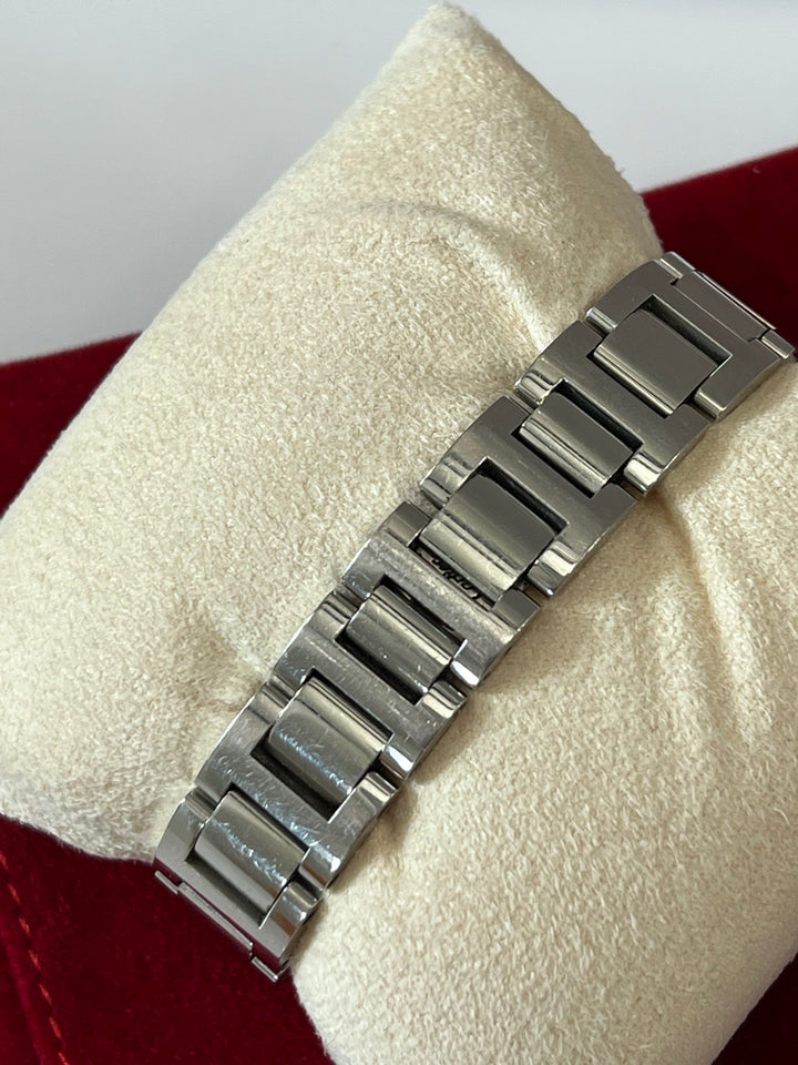 CARTIER BALLON BLEU STEEL ROSE GOLD DIAMOND WATCH