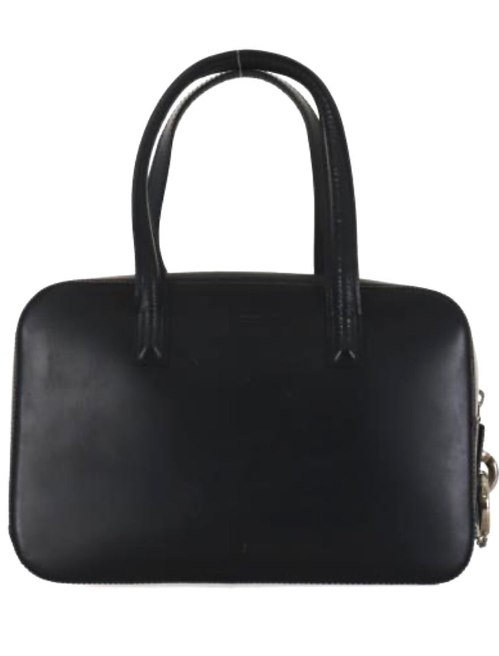 CARTIER VINTAGE PANTHÈRE CALFSKIN LEATHER HANDBANG