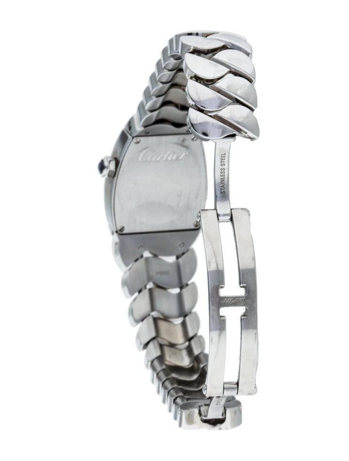 CARTIER STAINLESS STEEL 22MM LA DONA QUARTZ WATCH
