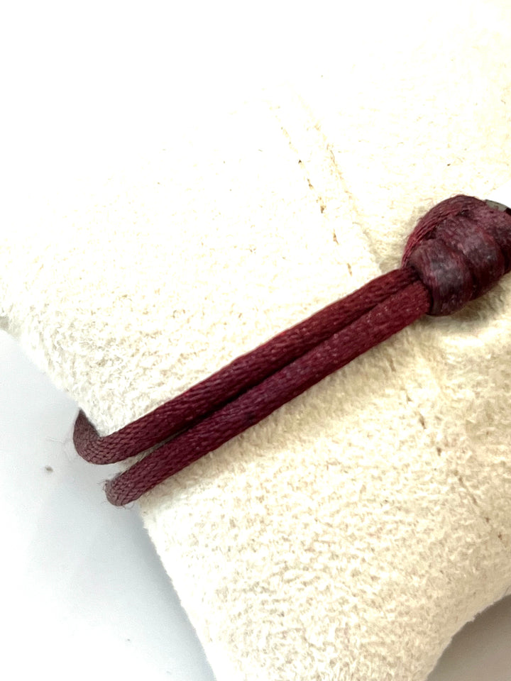 CARTIER LOVE DIAMOND 18K ROSE GOLD &amp; CERAMIC RED CORD BRACELET