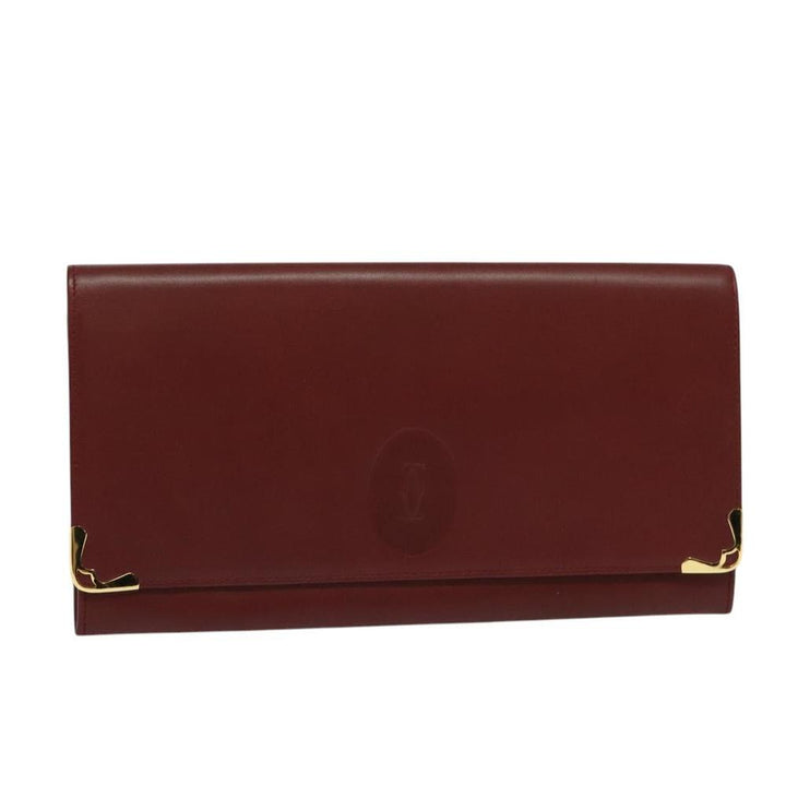 CARTIER MUST LINE VINTAGE CALFSKIN LEATHER WALLET