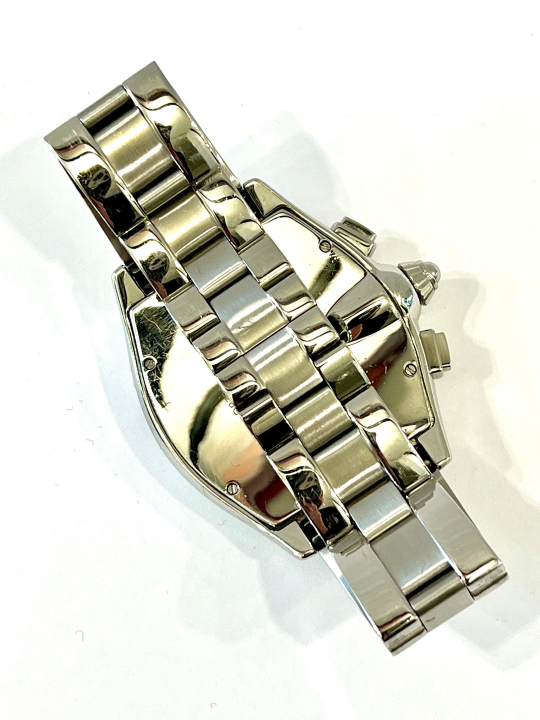 CARTIER ROADSTAR CHRONOGRAPH STAINLESS STEEL XL WATCH W62020X6