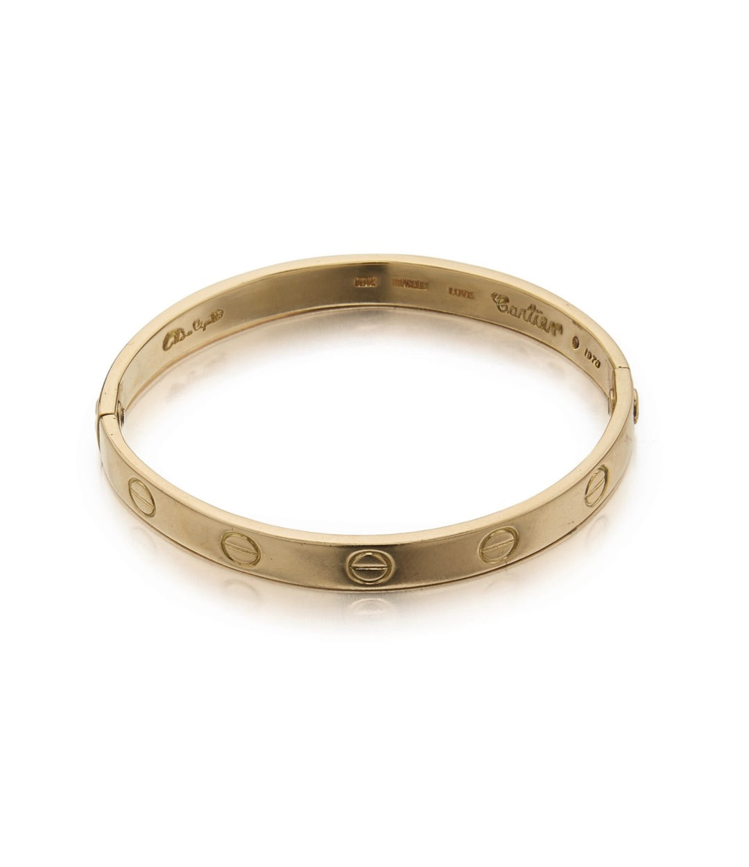 CARTIER ALDO CIPULLO LOVE BRACELET