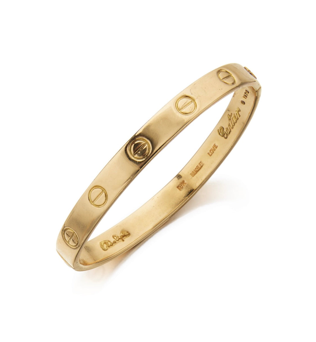 CARTIER ALDO CIPULLO LOVE BRACELET