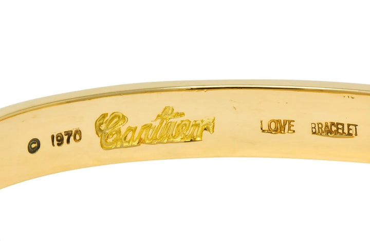CARTIER ALDO CIPULLO LOVE BRACELET