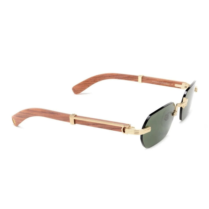 CARTIER PREMIÈRE CT0362S GEOMETRIC FRAME UNISEX SUNGLASSES