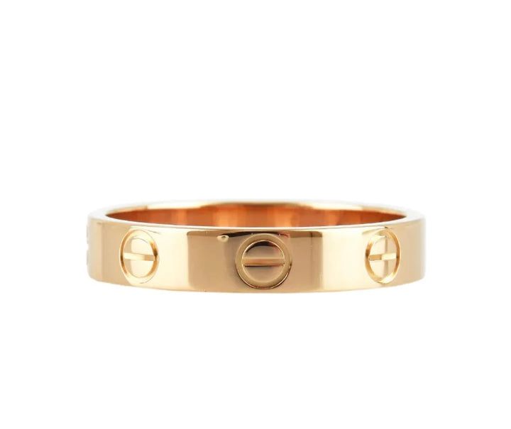 CARTIER 18K GOLD LOVE RING