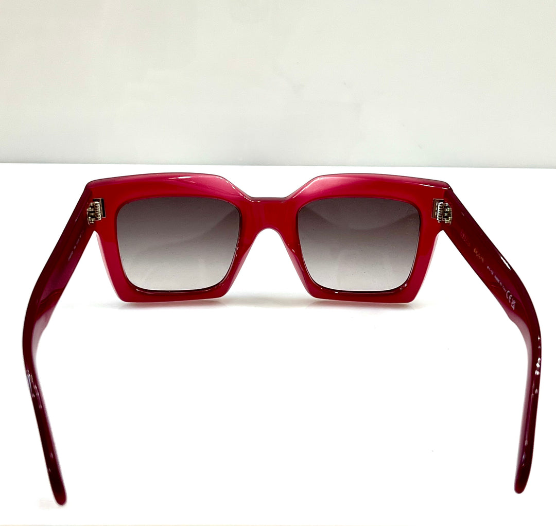 CÉLINE CL401301 RED SUNGLASSES 55MM