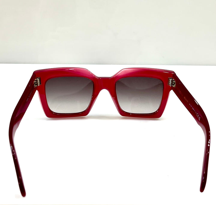 CÉLINE CL401301 RED SUNGLASSES 55MM